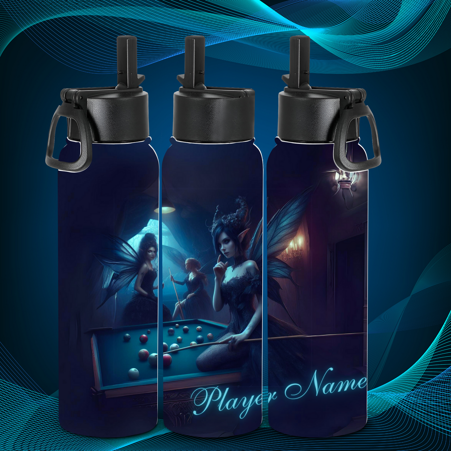 Tumbler - Dark Fairies - Player Name