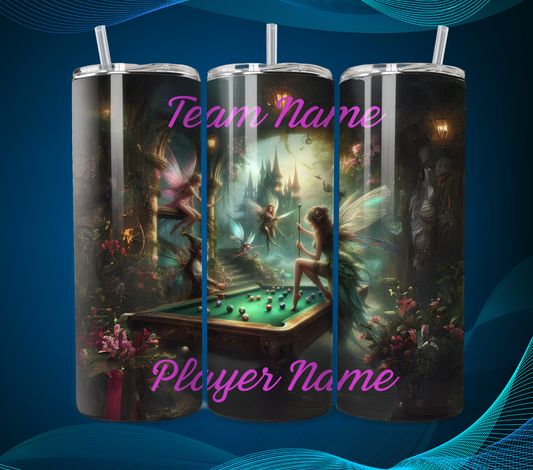 Tumbler - Fairies Hovering - Team Name/Player Name