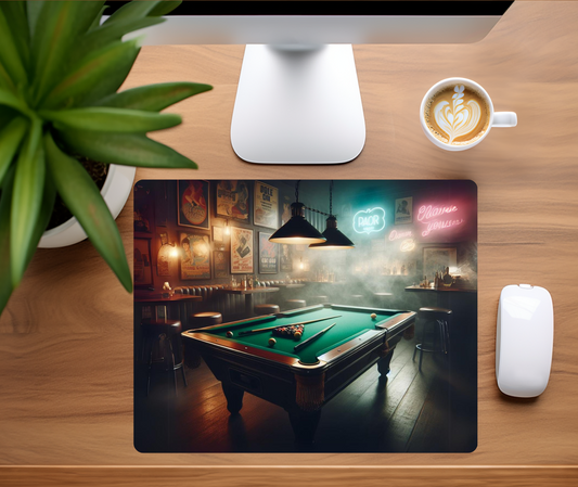 Mouse Pad - Billiards - Pool Table